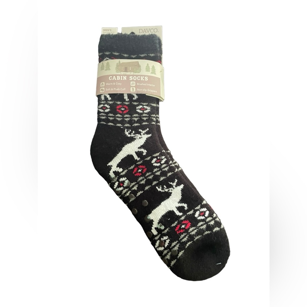 NWT Men’s Davco holiday Cabin Socks